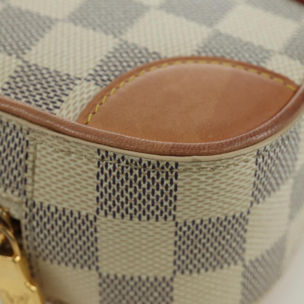 Louis Vuitton Neokapi Handag Damier Ebene Beige Canvas Clutche & Pouche Bag (Pre-Owned)
