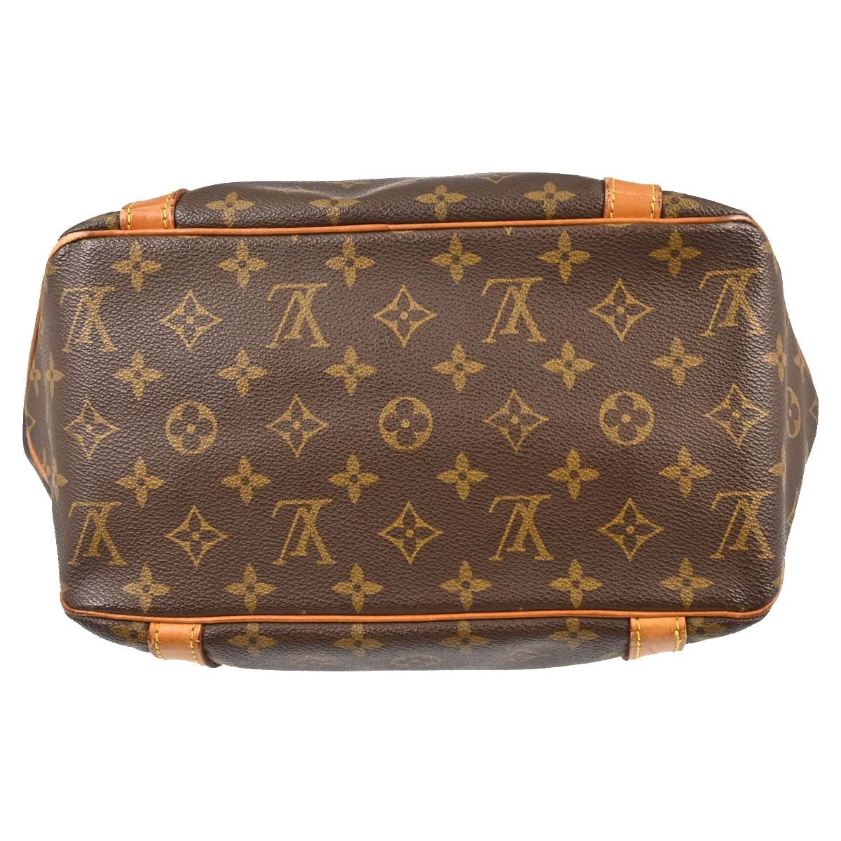 Louis Vuitton Shopping Sac Monogram Canvas Brown Canvas Handbag (Pre-Owned)
