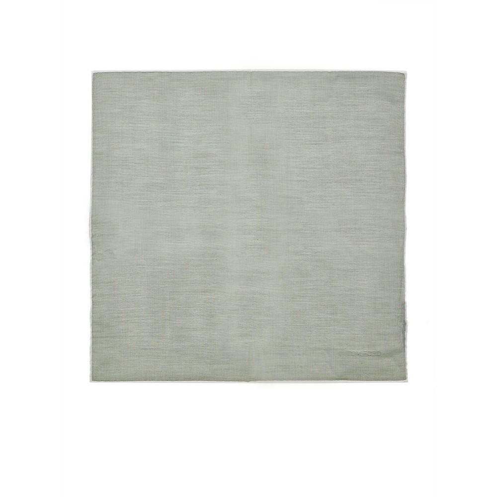 Tom Ford Green Cotton Pocket Men's Square