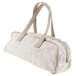 Chanel Travel Line Beige Canvas Handbag (Pre-Owned)