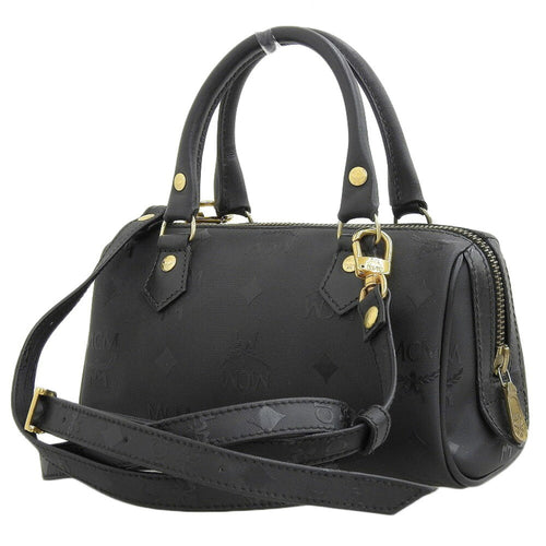 MCM Black Synthetic Handbag (Pre-Owned)