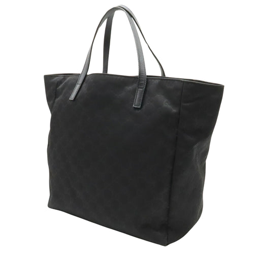 Gucci Black Synthetic Tote Bag (Pre-Owned)