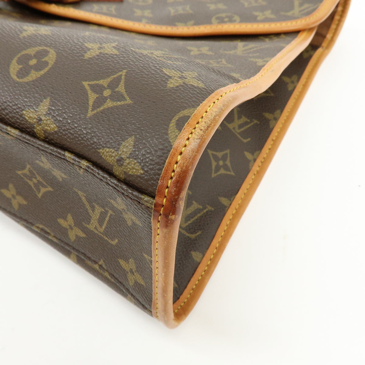 Louis Vuitton Beverly Monogram Canvas Brown Canvas Handbag (Pre-Owned)