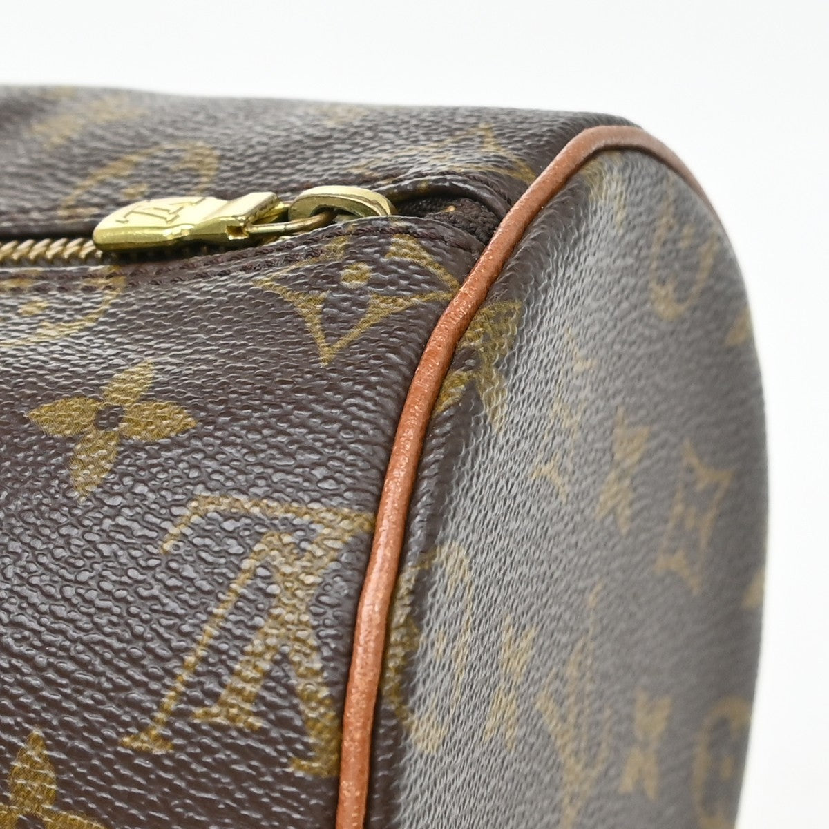Louis Vuitton Papillon Monogram Canvas Brown Canvas Handbag (Pre-Owned)
