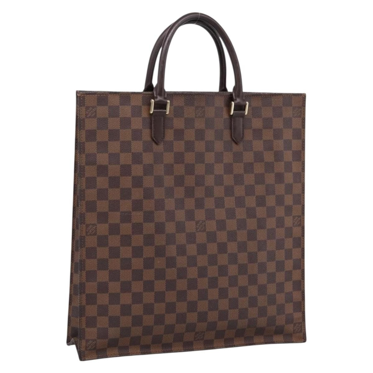 Louis Vuitton Venice Sac Plat Damier Brown Canvas Tote Bag Bag (Pre-Owned)