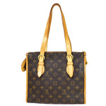 Louis Vuitton Popincourt Brown Canvas Shoulder Bag (Pre-Owned)