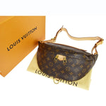 Louis Vuitton Monogram Brown Gold Backpack Bag (Pre-Owned)