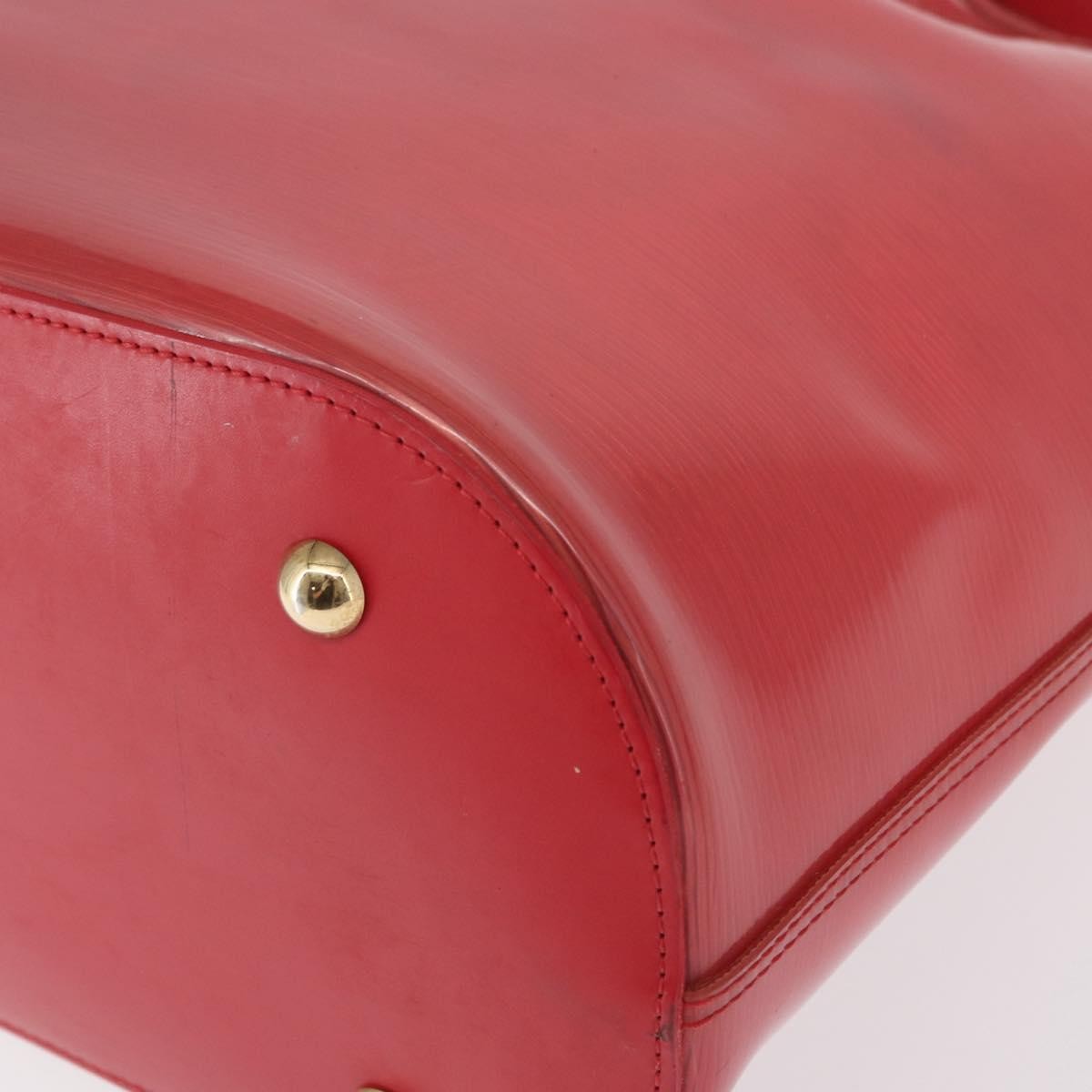 Louis Vuitton Plage Lagoon Bay Vinyl Epi Leather Red Plastic Tote Bag Bag (Pre-Owned)