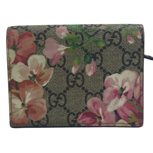Gucci Gg Blooms Multicolour Canvas Wallet  (Pre-Owned)