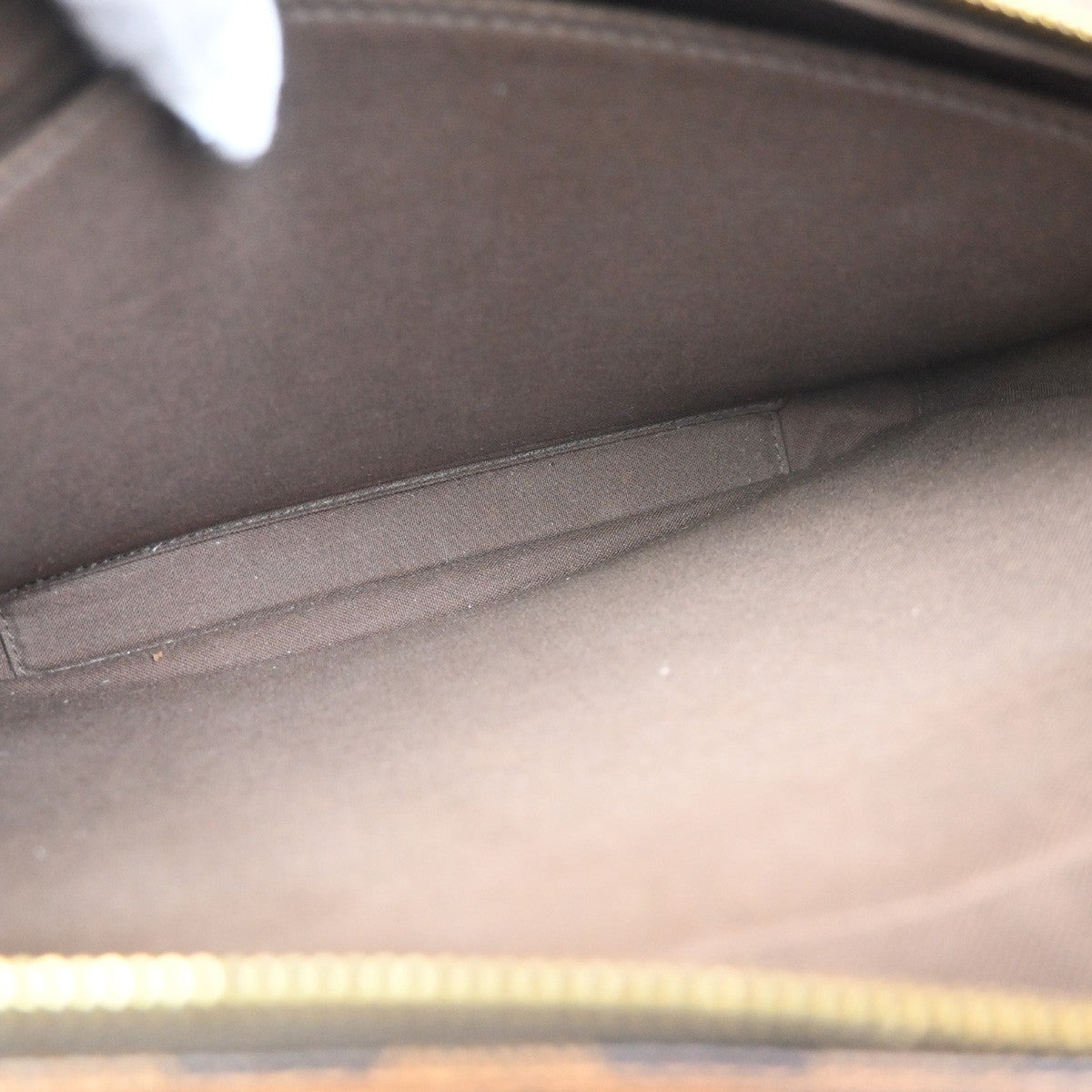 Louis Vuitton Shelton Messenger Damier Ebene Brown Canvas Shoulder Bag Bag (Pre-Owned)