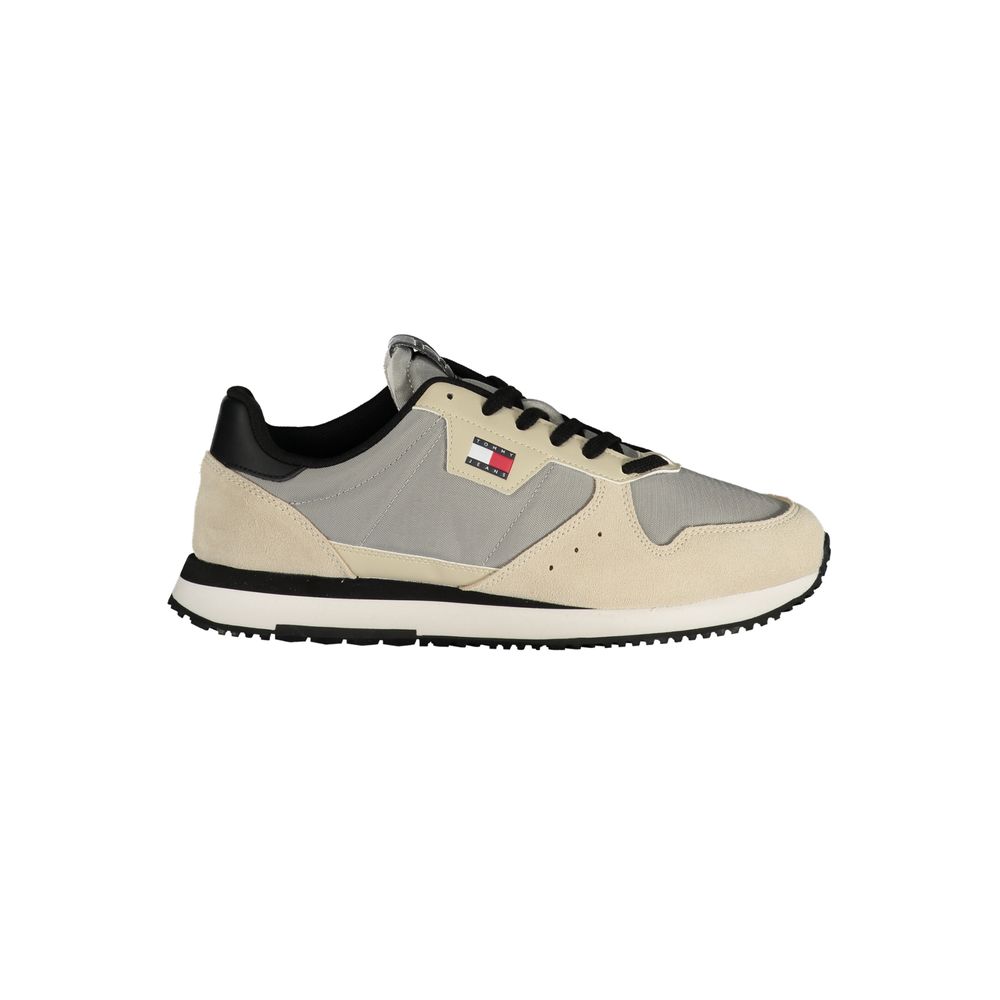 Tommy Hilfiger Grigio Leather Men Men's Sneaker