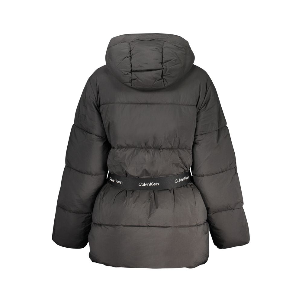 Calvin Klein Black Nylon Women's Women's Jacket