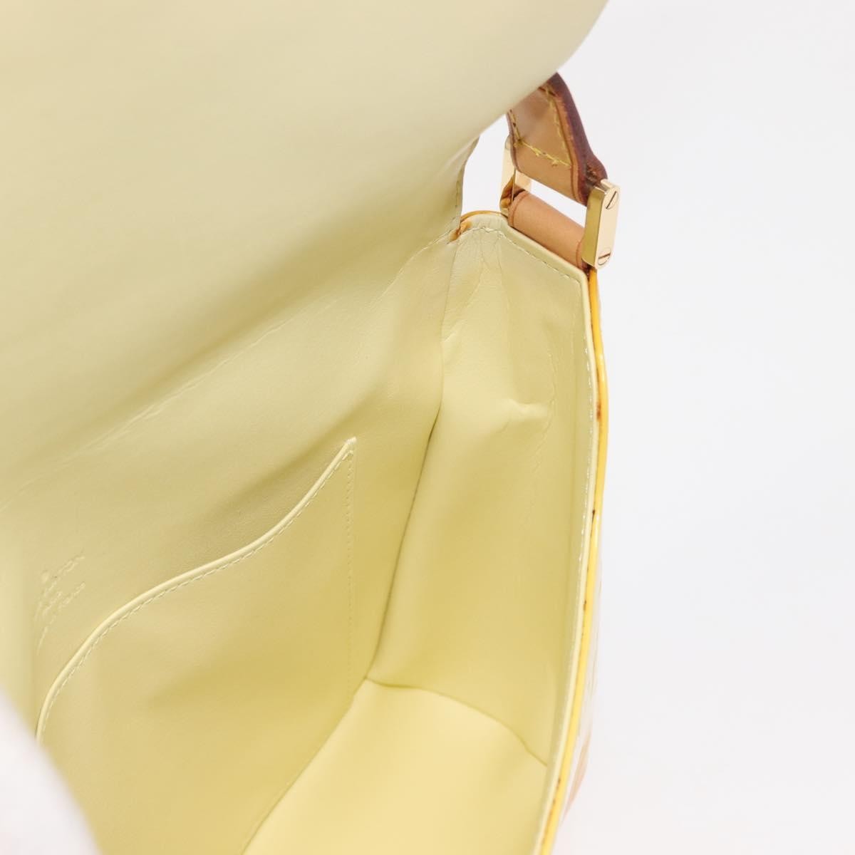 Louis Vuitton Thompson Street Monogram Vernis Yellow Patent_Leather Shoulder Bag Bag (Pre-Owned)