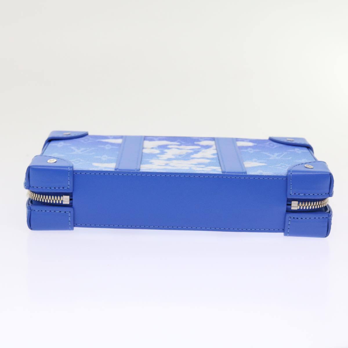 Louis Vuitton Soft Trunk Limited Edition Monogram Clouds Blue Canvas Bag (Pre-Owned)