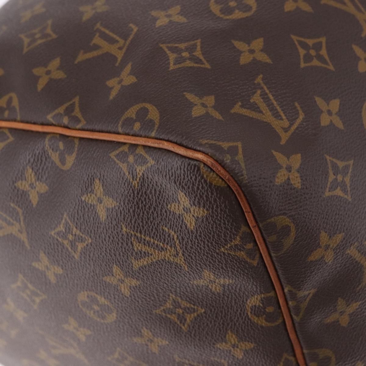 Louis Vuitton Keepall Monogram Canvas Brown Canvas Travel Bag Bag (Pre-Owned)