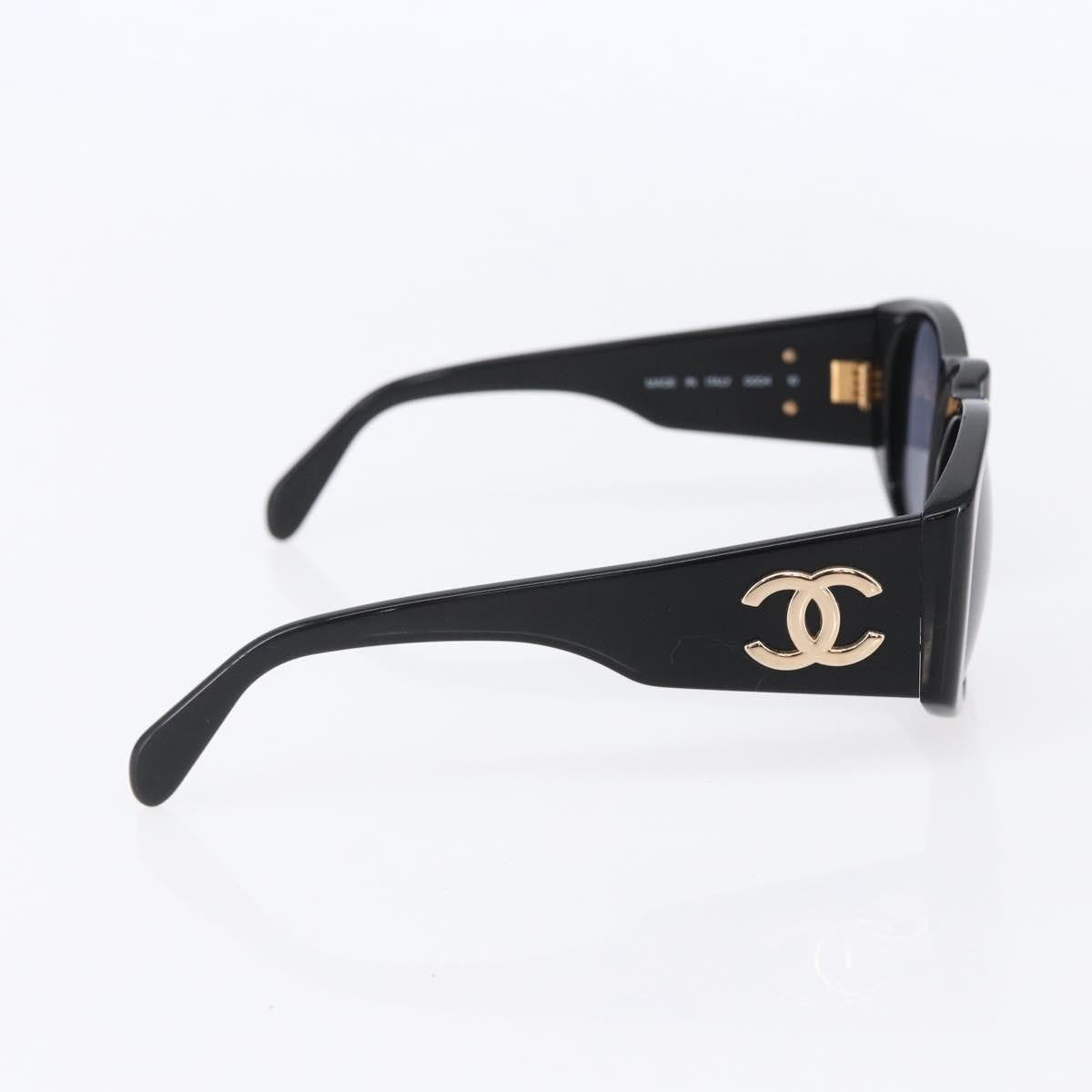 Chanel Chanel Logo Sunglasses Eye Wear Plastic Black Plastic Sunglasse Accessory (Pre-Owned)