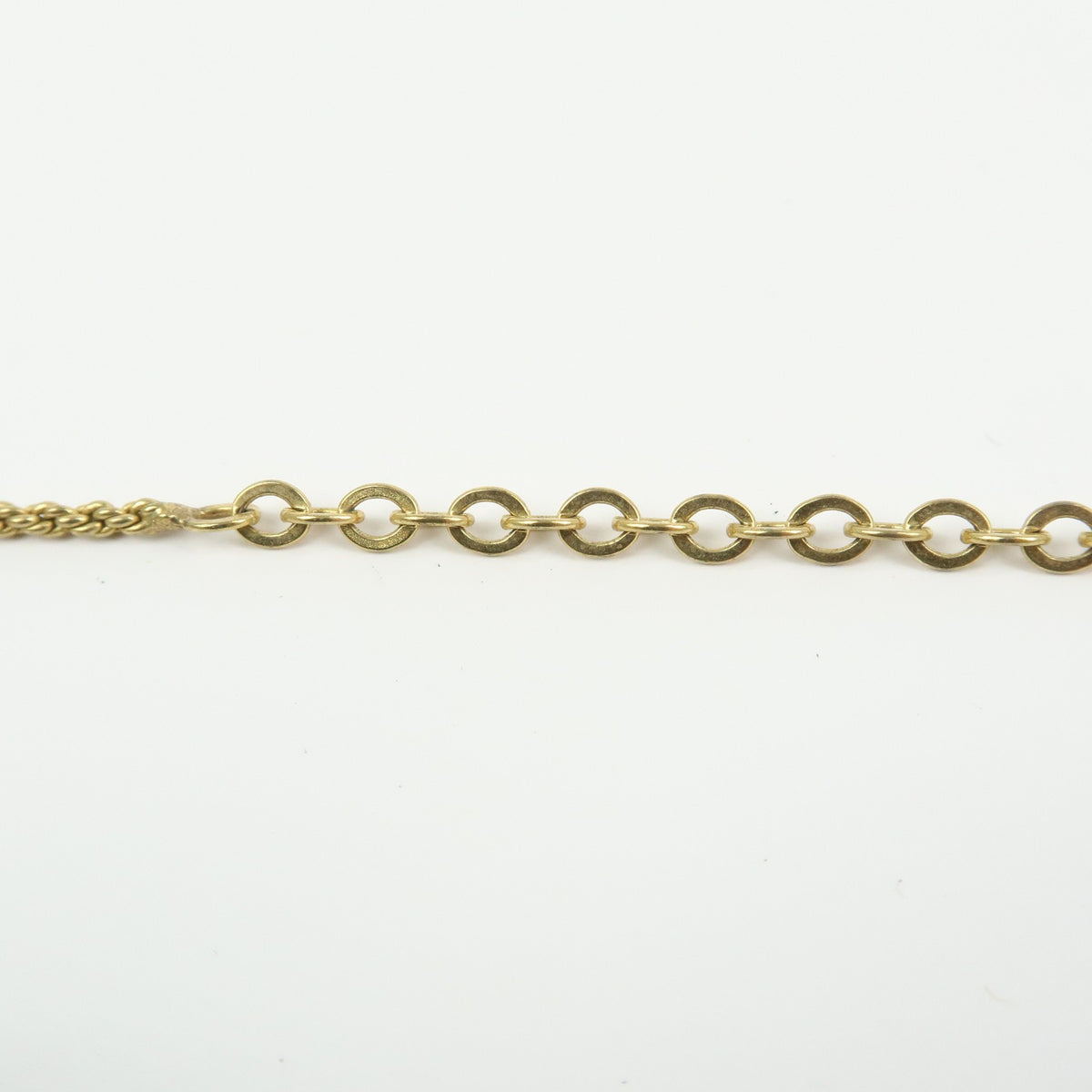 Christian Dior Vintage Cd Pendant Metal With Crystals Gold Gold_Plated Necklace Jewelry (Pre-Owned)
