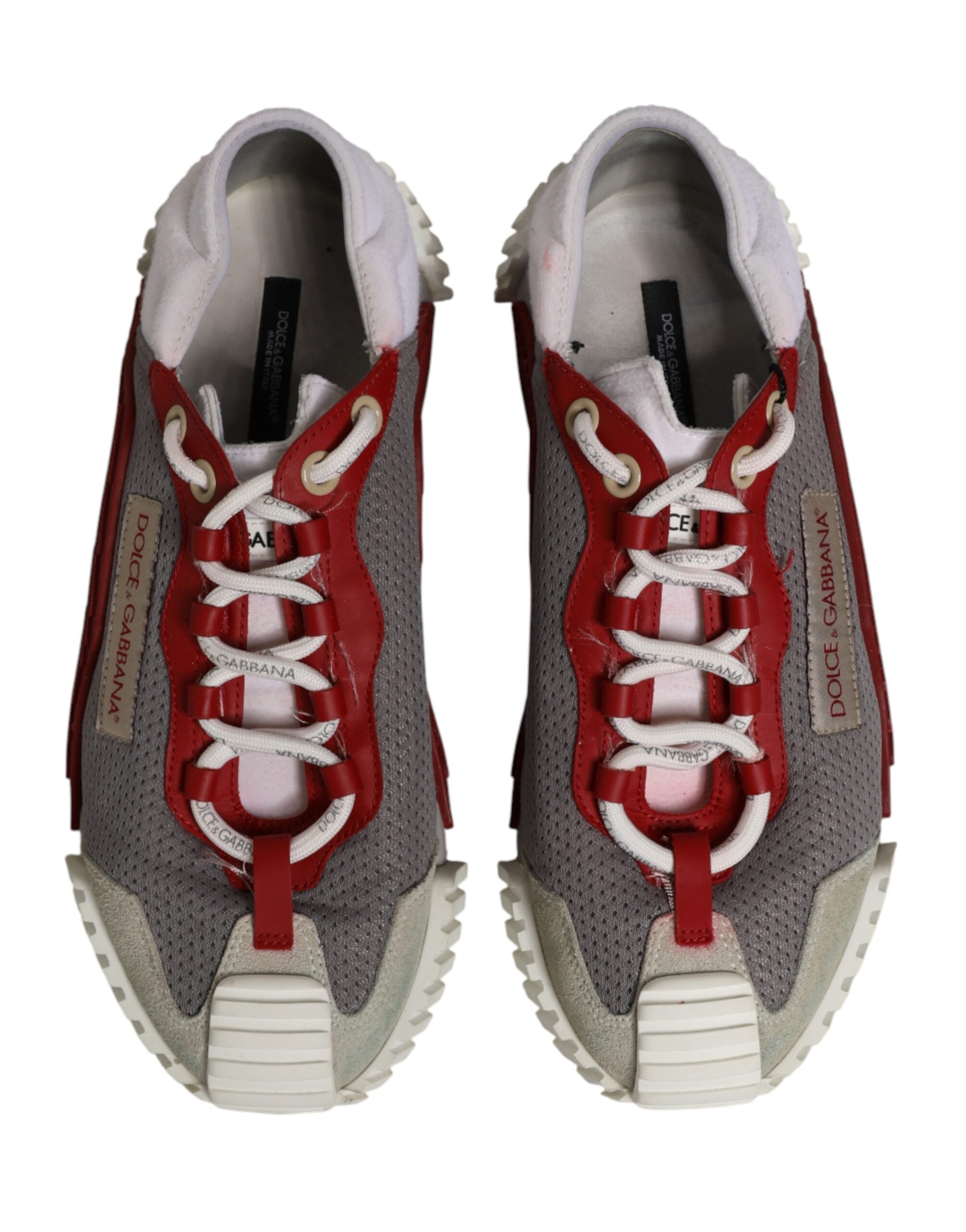 Dolce & Gabbana Multicolor Lace Up Low Top NS1 Sneakers Men Men's Shoes (Pre-Owned)