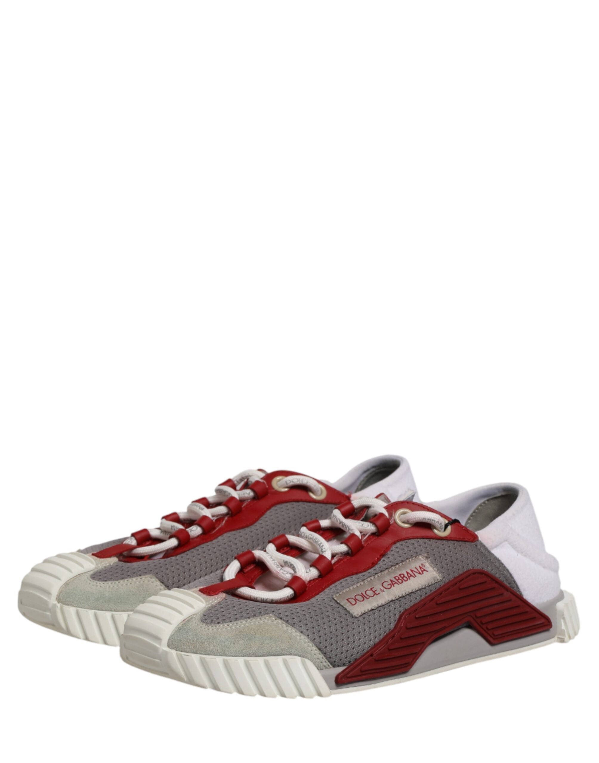 Dolce & Gabbana Multicolor Lace Up Low Top NS1 Sneakers Men Men's Shoes (Pre-Owned)
