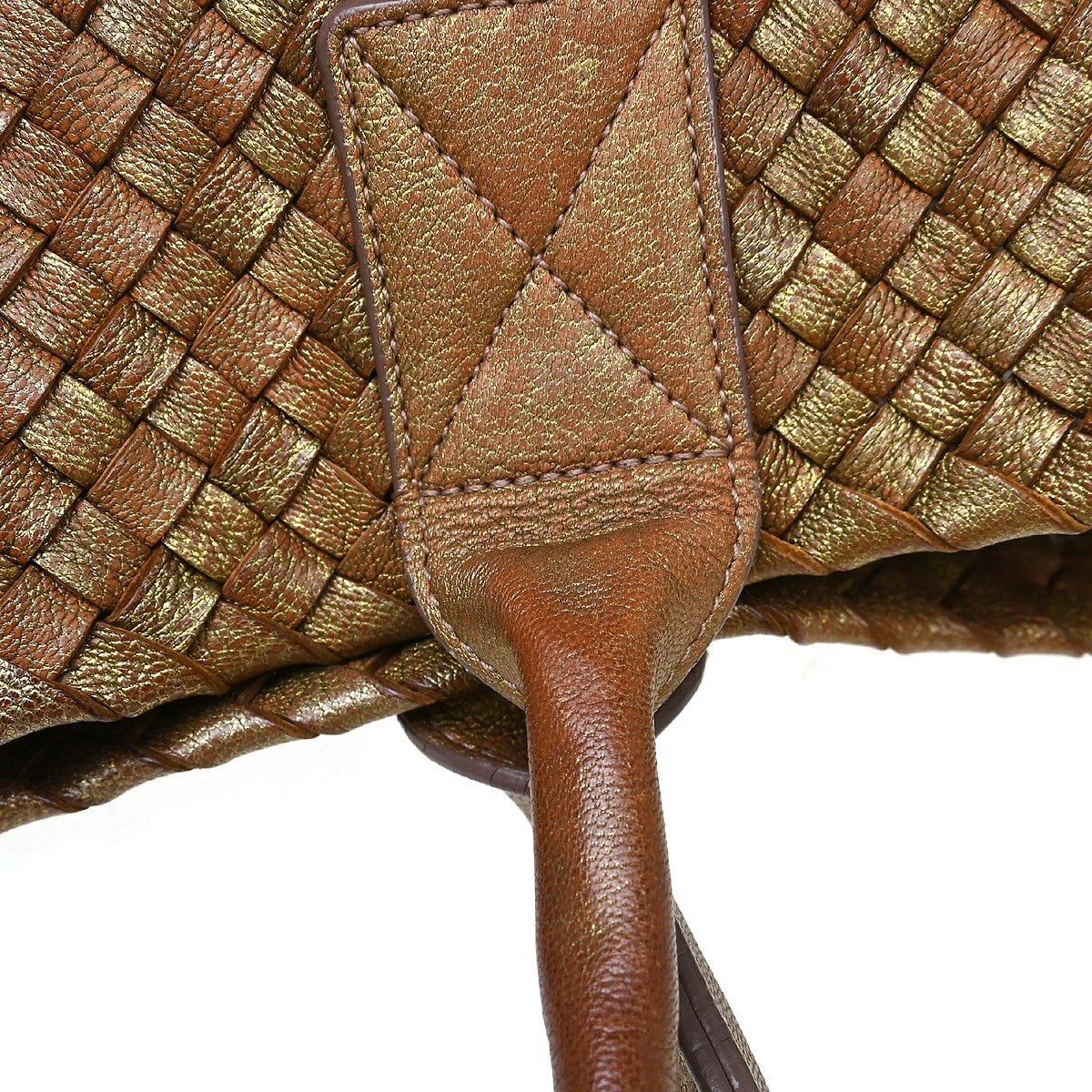 Bottega Veneta Cabat Intrecciato Nappa Brown Leather Tote Bag Bag (Pre-Owned)