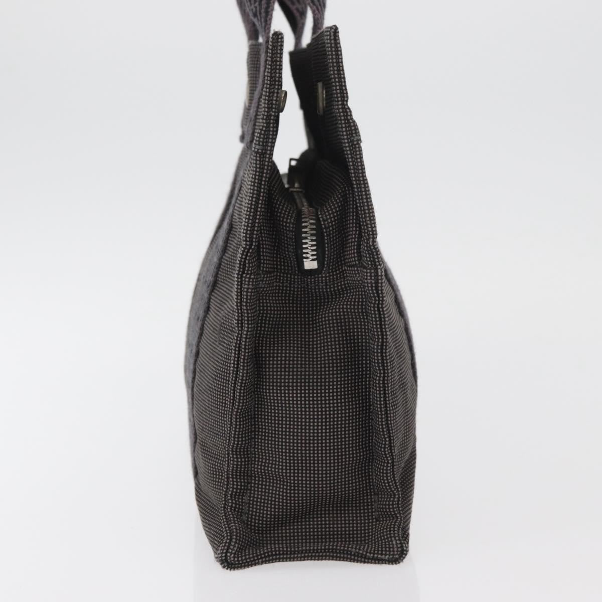 Hermes Fourre-Tout Herline Canvas Gray Canvas Tote Bag Bag (Pre-Owned)
