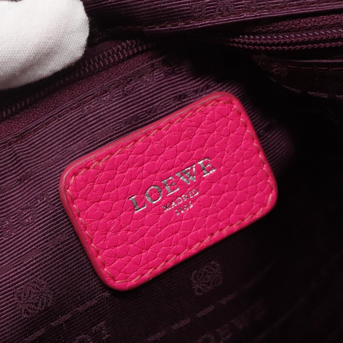 Loewe Alamo Leather Pink Leather Handbag (Pre-Owned)