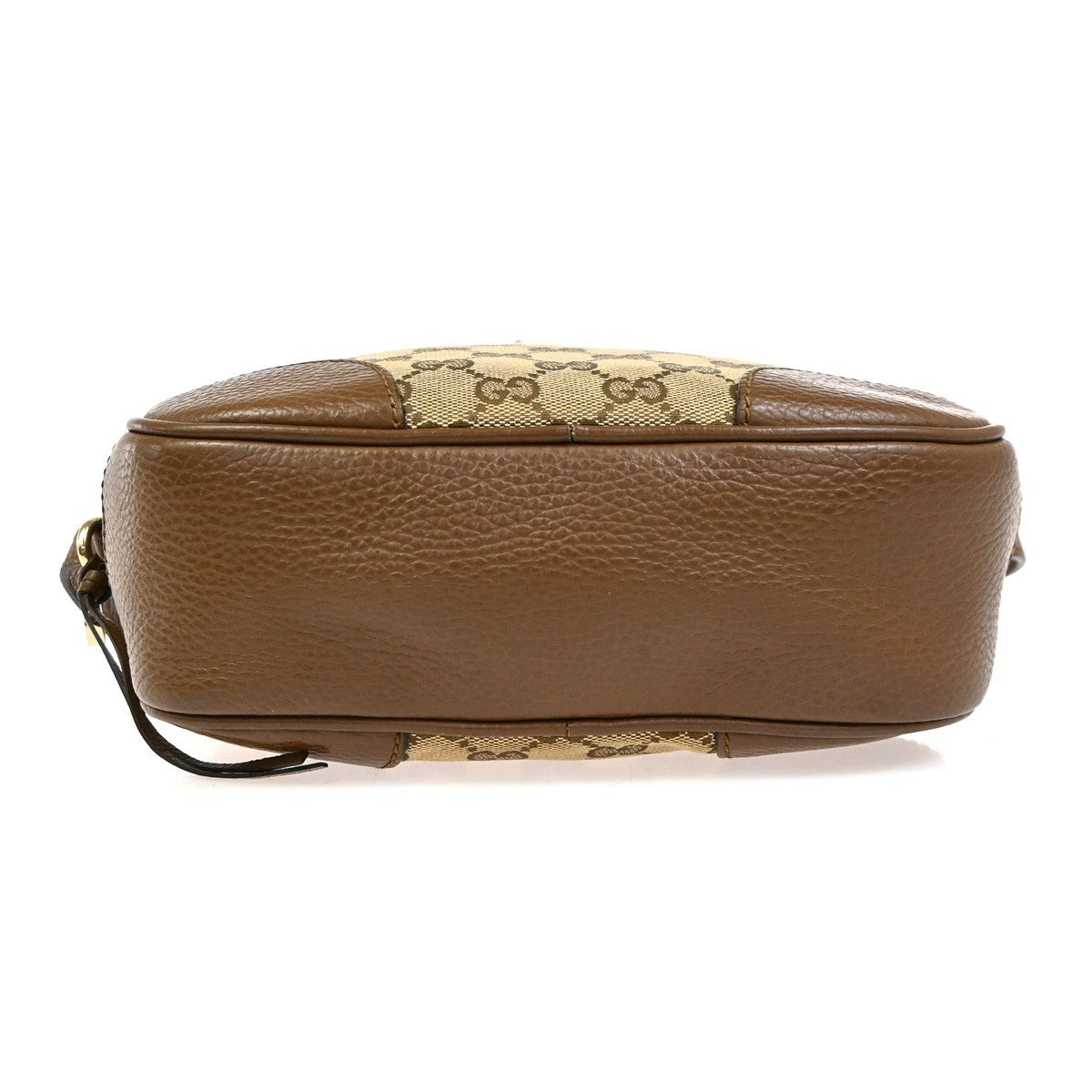 Gucci Bree Disco Gg Canvas With Leather Brown Canvas Crossbody Bag Bag (Pre-Owned)