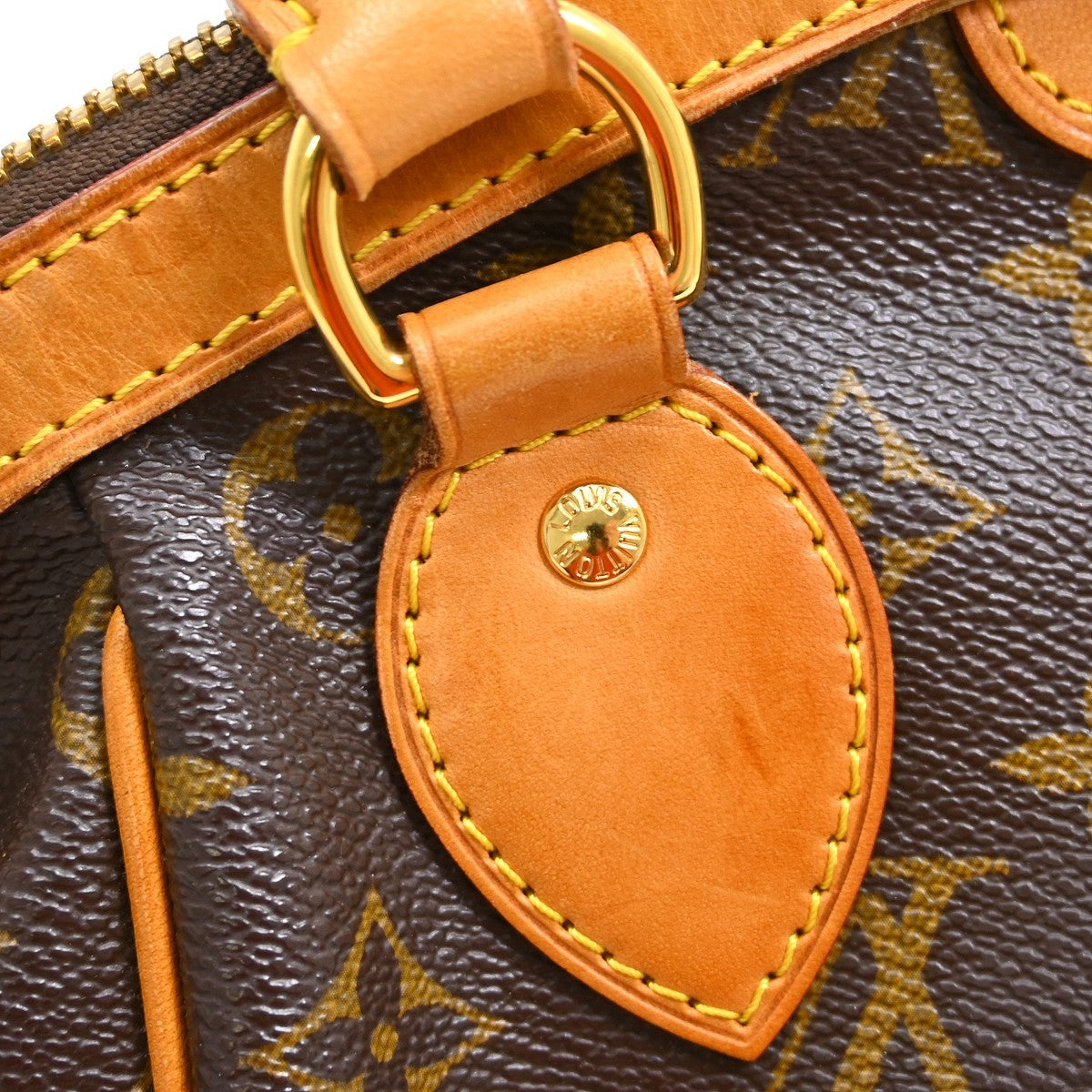 Louis Vuitton Tivoli Monogram Brown Canvas Handbag (Pre-Owned)