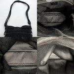 Gucci Black Canvas Shopper Bag (Pre-Owned)