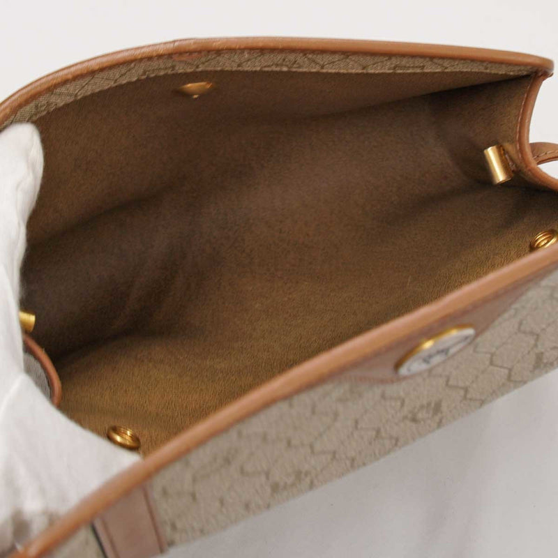 Dior Beige Canvas Shoulder Bag (Pre-Owned)