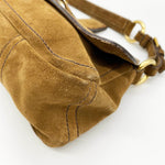 Prada Brown Suede Handbag (Pre-Owned)