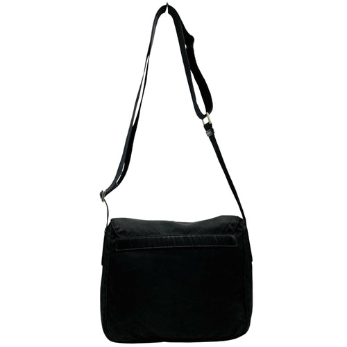 Prada Black Suede Shopper Bag (Pre-Owned)