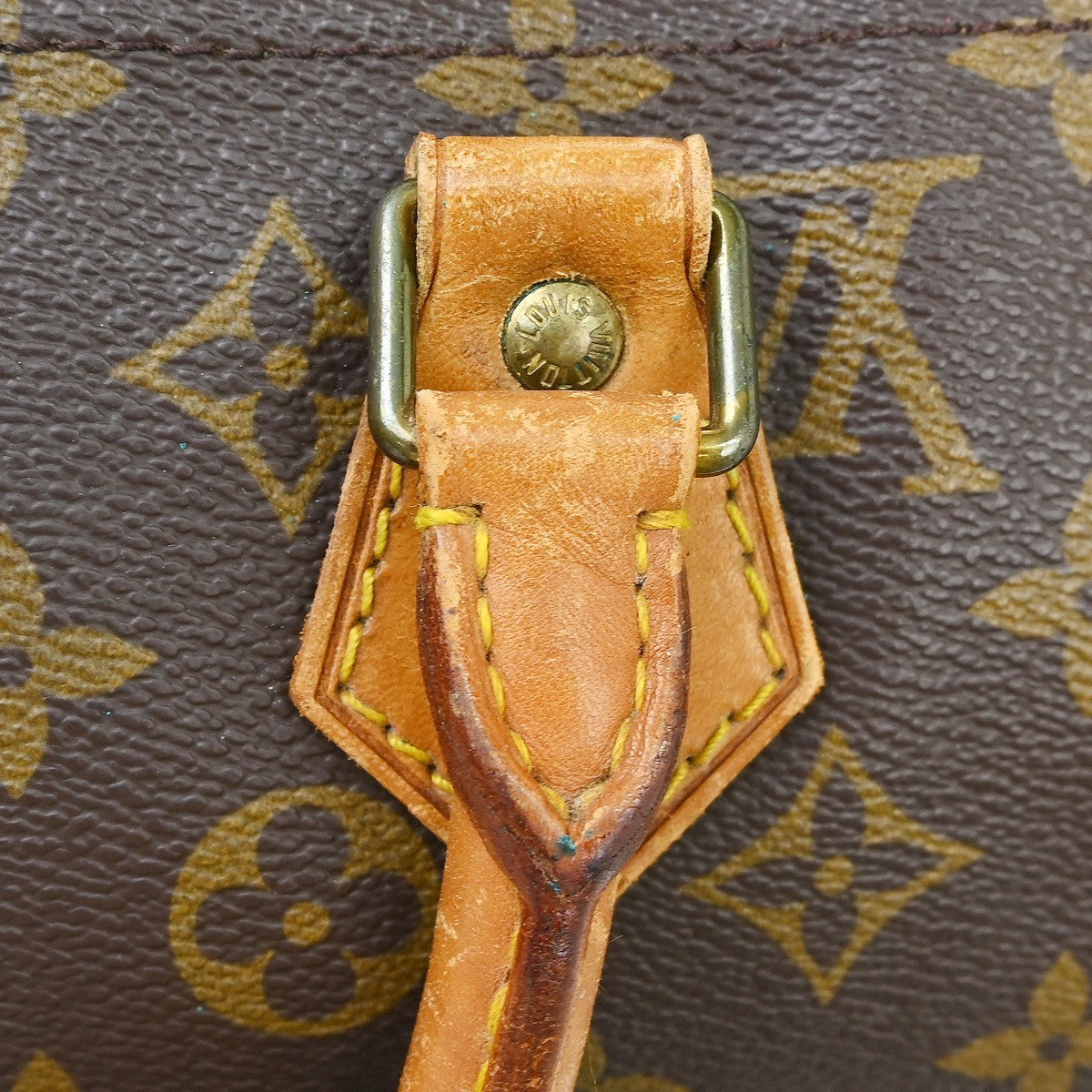 Louis Vuitton Speedy Monogram Canvas Brown Canvas Handbag (Pre-Owned)