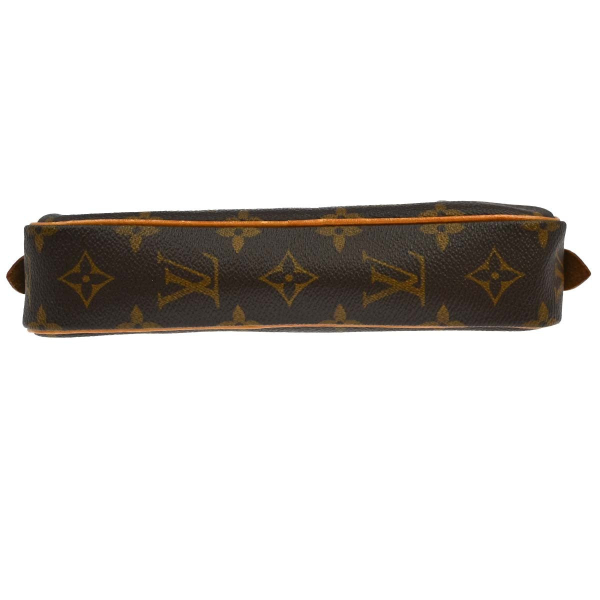 Louis Vuitton Pochette Marly Bandouliere Monogram Canvas Brown Canvas Shoulder Bag Bag (Pre-Owned)