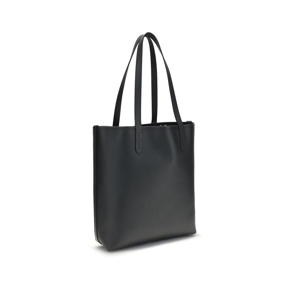 Burberry Black Calf Leather Bos Taurus Shoulder Men's Bag