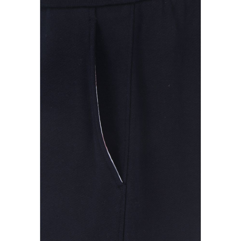 Thom Browne Blue Cotton Athletic Women's Pants