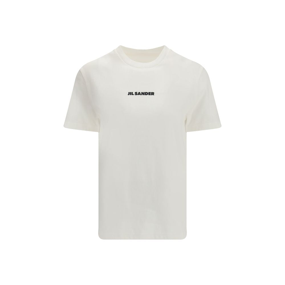 Jil Sander Beige Cotton Women's T-Shirt