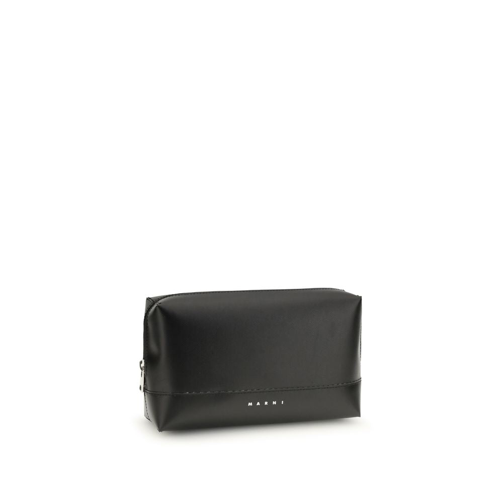 Marni Black Calf Leather Bos Taurus Shoulder Men's Bag