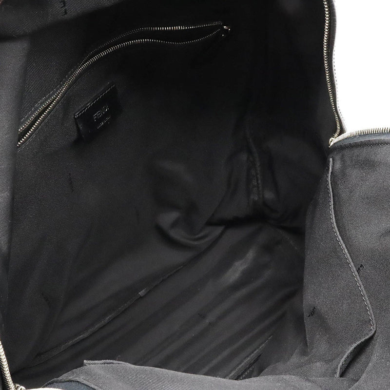Fendi Bag Bug Black Synthetic Backpack Bag (Pre-Owned)