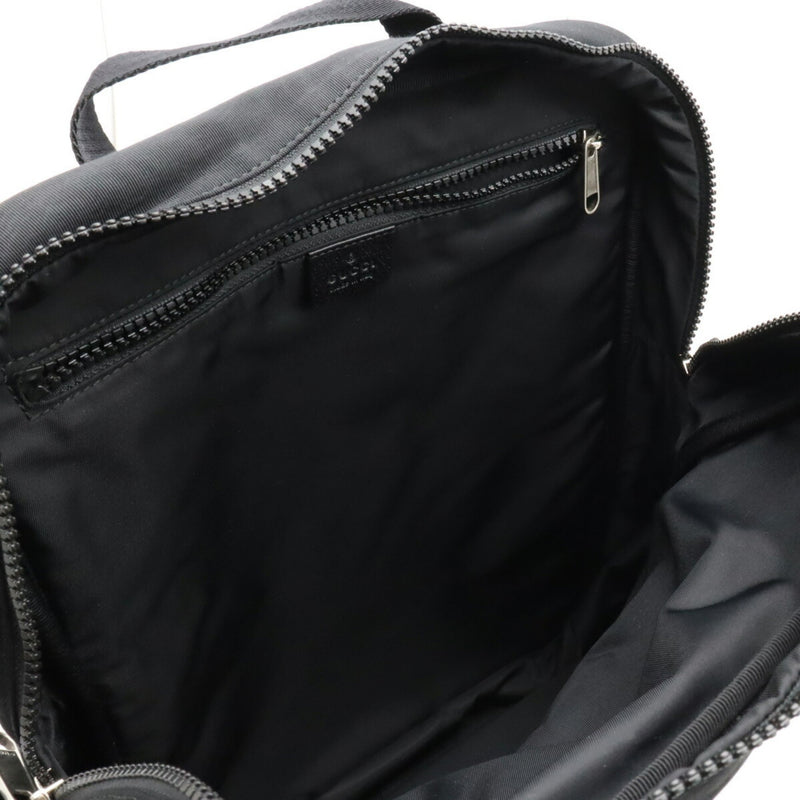 Gucci Black Synthetic Backpack Bag (Pre-Owned)