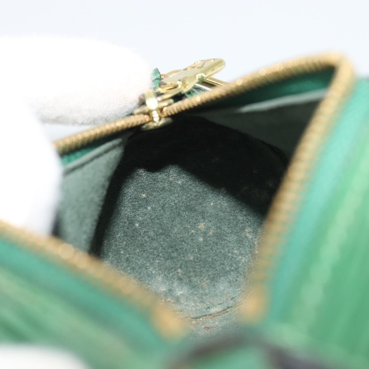 Louis Vuitton Soufflot Pochette Epi Leather Green Leather Clutche & Pouche Bag (Pre-Owned)