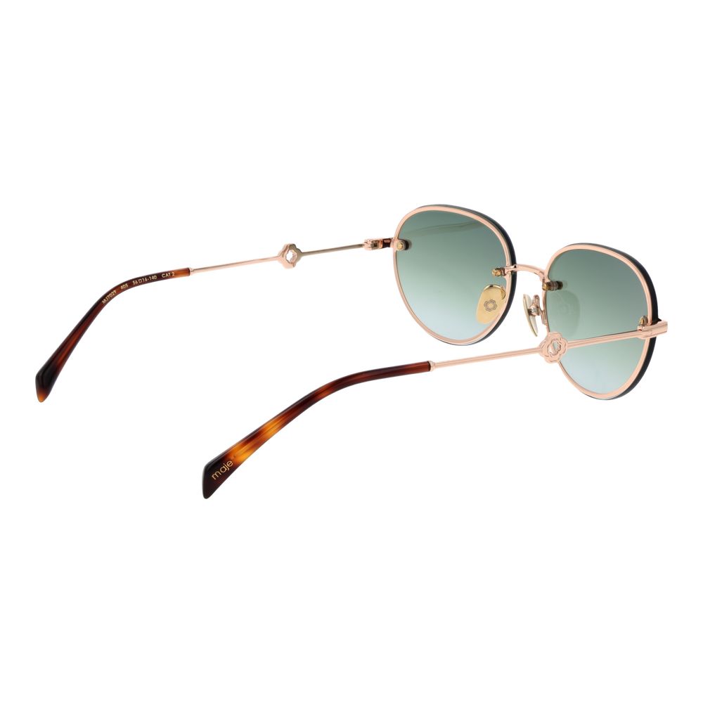 Maje Gold Metal Women's Sunglasses