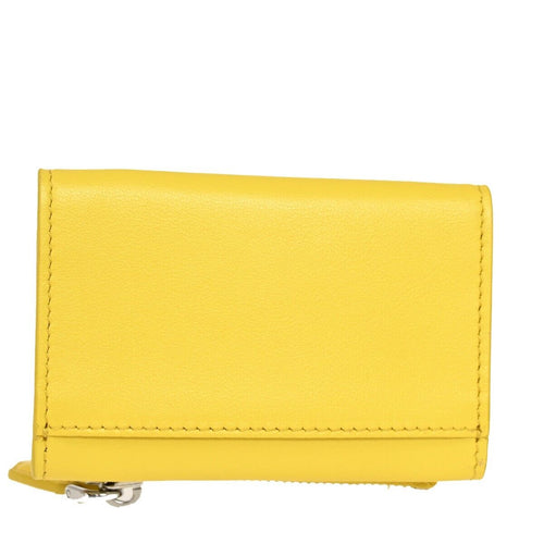 Prada Yellow Leather Wallet  (Pre-Owned)
