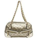 Gucci Guccissima Gold Leather Shopper Bag (Pre-Owned)