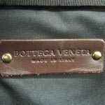 Bottega Veneta Marco Polo Black Canvas Handbag (Pre-Owned)