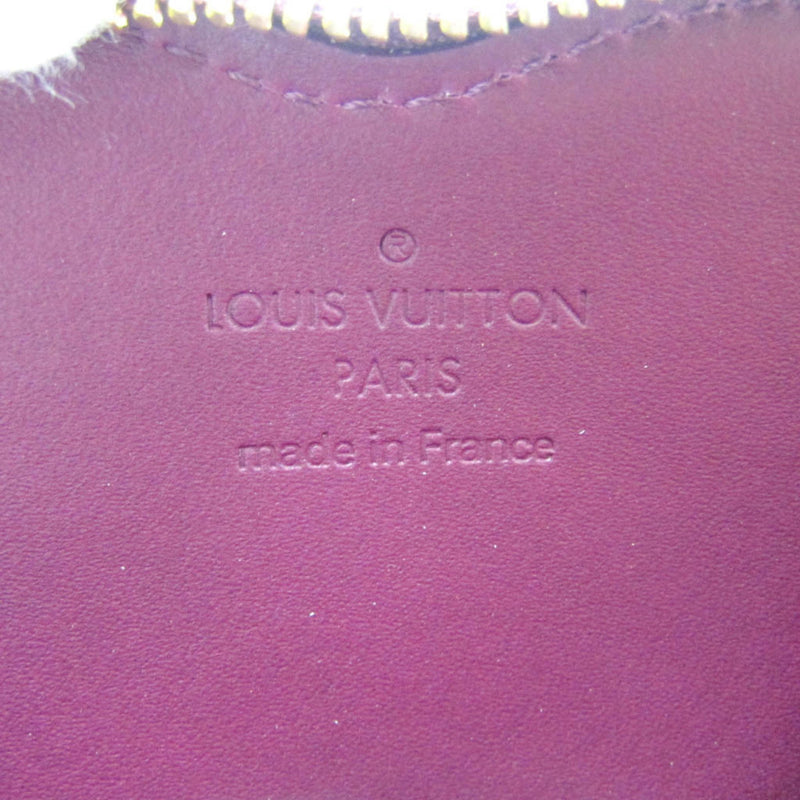 Louis Vuitton Porte Monnaie Coeur Purple Canvas Wallet  (Pre-Owned)