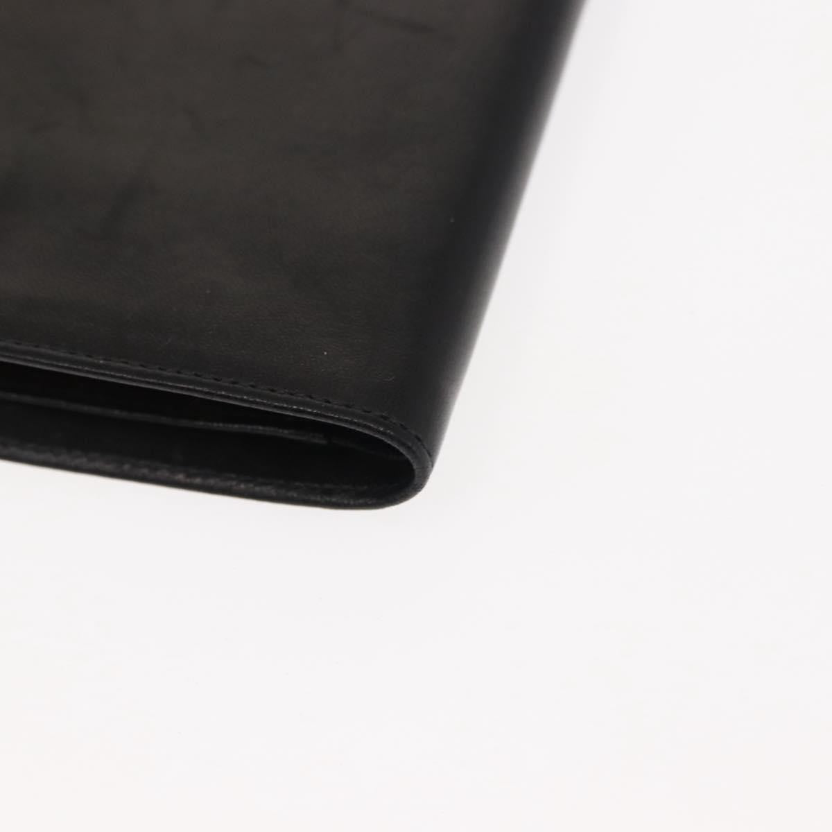 Chanel Timeless Cc French Leather Black Leather Wallets Accessory (Pre-Owned)