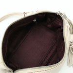 Chanel Tassel Beige Leather Handbag (Pre-Owned)