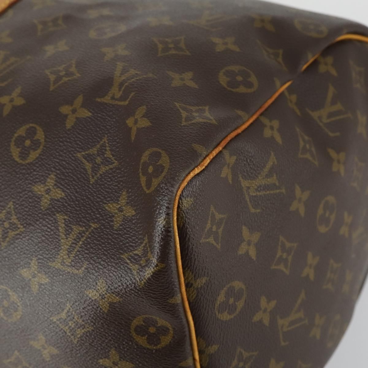 Louis Vuitton Keepall Monogram Canvas Brown Canvas Travel Bag Bag (Pre-Owned)