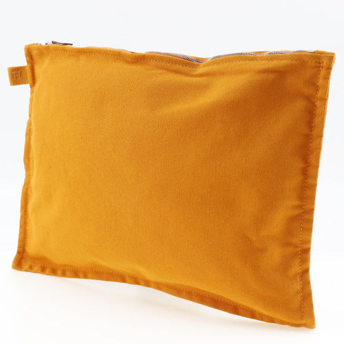Hermès Orange Cotton Clutch Bag (Pre-Owned)